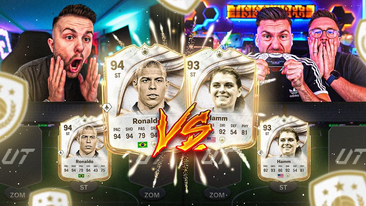 ICON RONALDO vs MIA HAMM Squad Builder&nbsp;Battle&nbsp;⭐