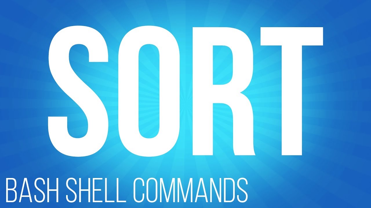 BASH Shell commands sort ( commands for linux )