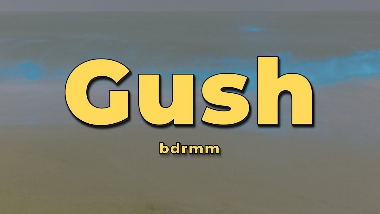 bdrmm - Gush (Lyrics)