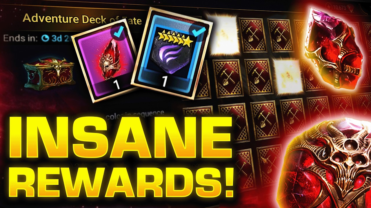 ALL SOULSTONES. NO REGRETS! CRAZY Deck of Fate Opening! | Raid Shadow Legends