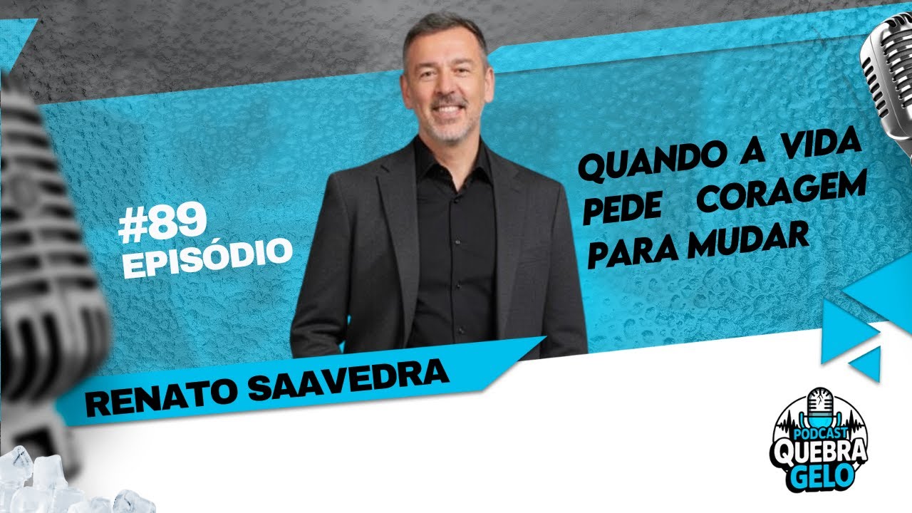 Reinventar-se em Portugal: Mercado Imobiliário e Propósito  Renato Saavedra Quebra Gelo Podcast #89