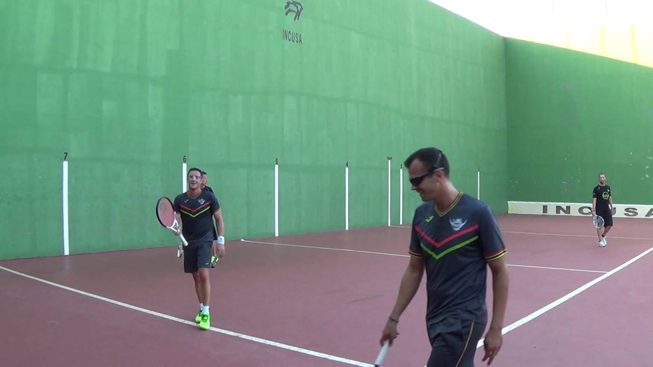 Frontenis autonómica C.V. Incusa Silla vs Portacoeli Serra 2ºb partida