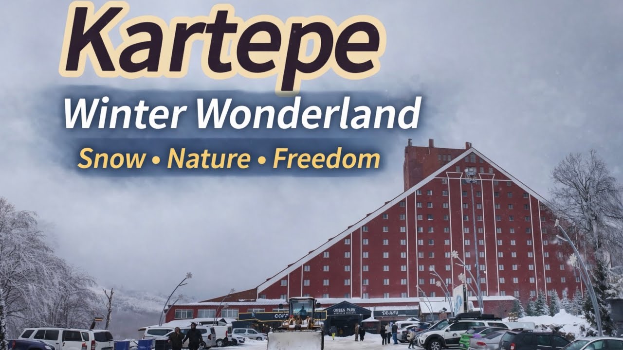 Winter Wonderland of Turkey🇹🇷 Kartepe Ski Resort ❄️#travel 