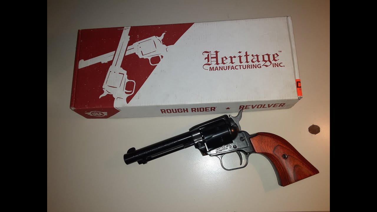 Обзор пистолета Heritage Rough Rider .22 и кобуры Hilason Cowboy.