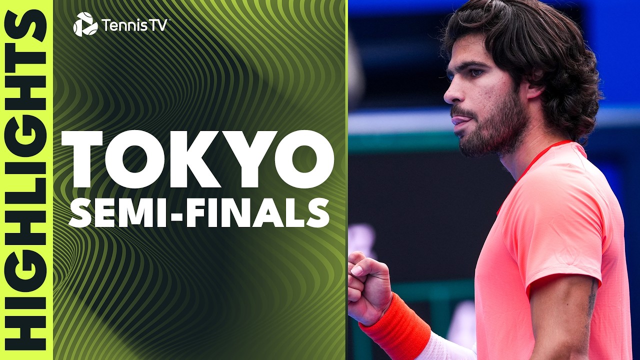 Alcaraz Takes On Munar; Vacherot vs Lehecka | Tokyo 2026 Semi-Final Highlights