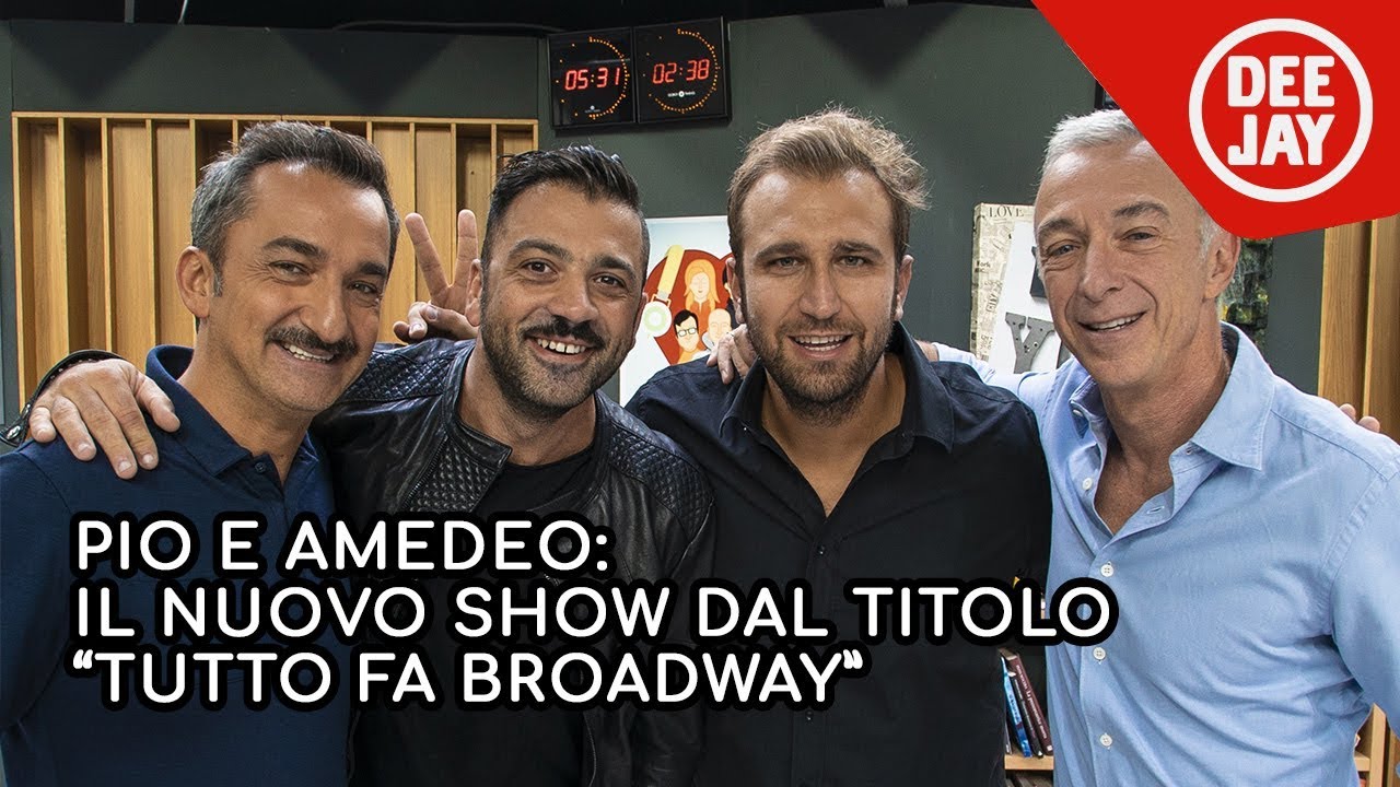 Pio e Amedeo: l'intervista a Deejay Chiama Italia