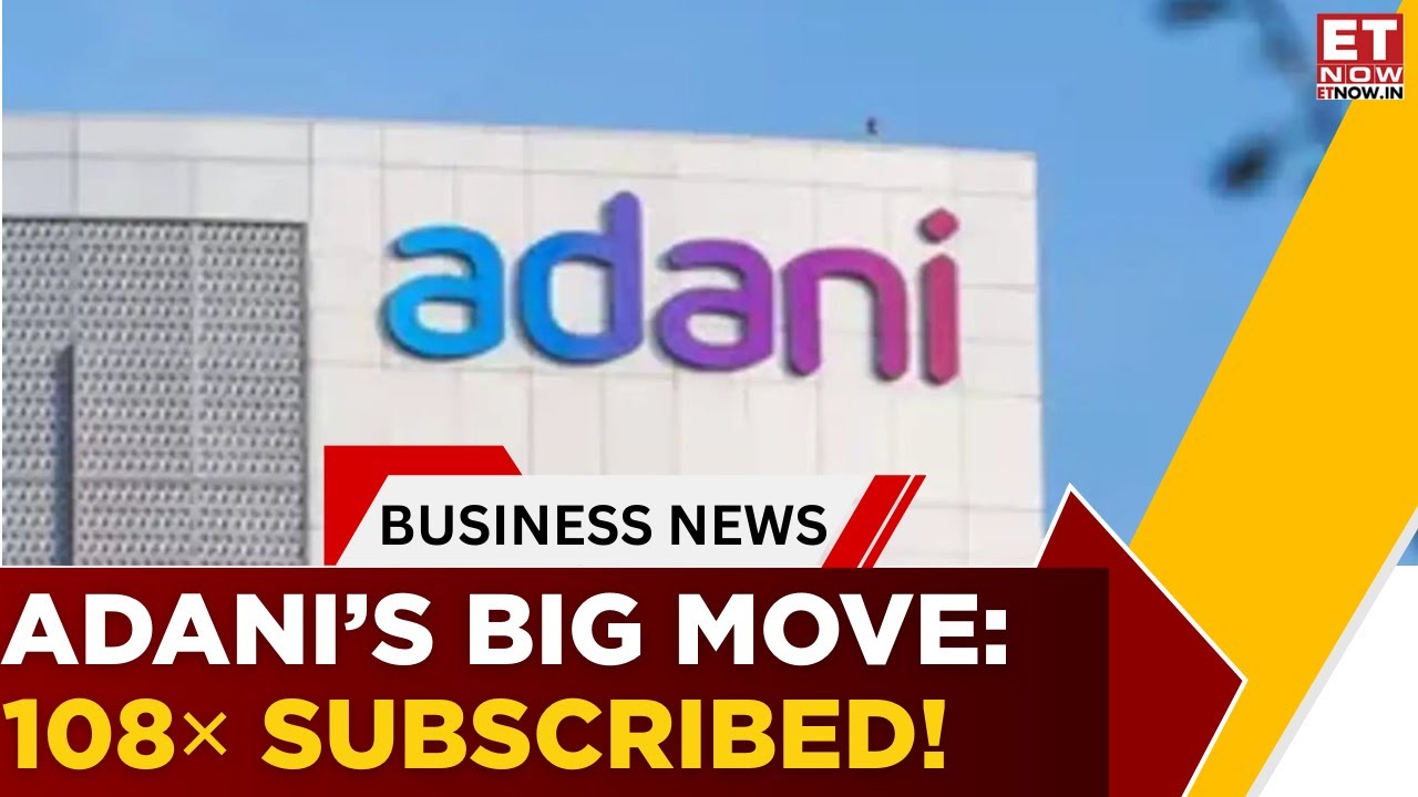 Adani Enterprises Sees Record Demand: ₹25,000 Cr Rights Issue Explained | Business News | ET Now