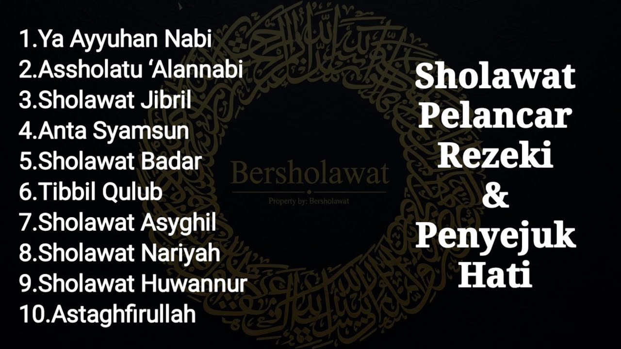SHOLAWAT JIBRIL PEMBUKA REZEKI | Dzikir & Istighfar Penuh Keberkahan