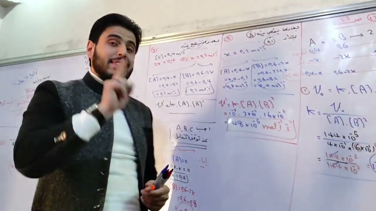 سرعة التفاعل الكيميائي