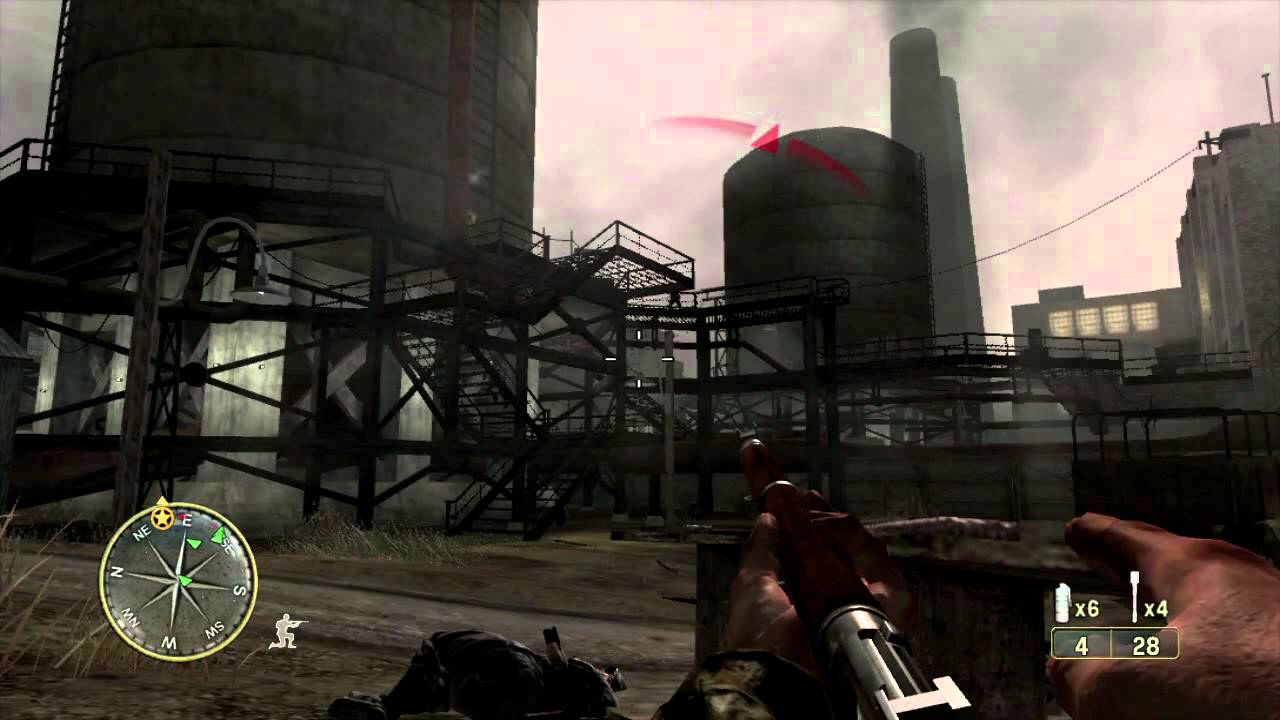 Call of Duty 3 (PS3) - Mission 06 - Fuel Plant (normal difficulty)
