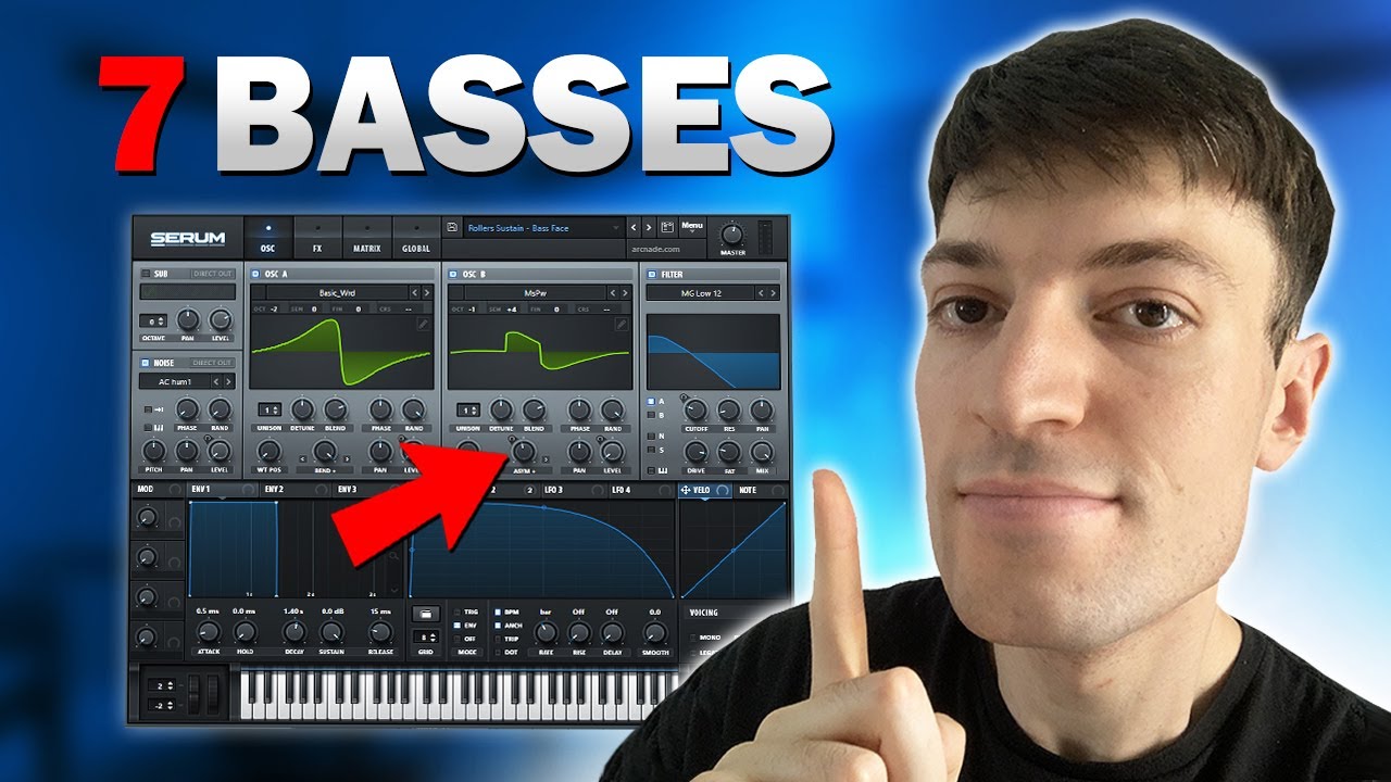 How to make EVERY SOUND in ROLLERS DNB | Serum Tutorial