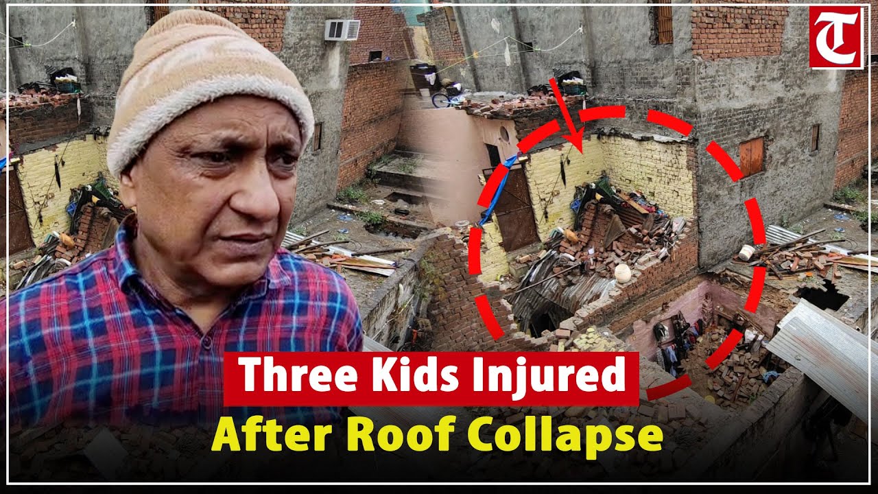 Roof Collapses Due to Rain in Chandigarh, Three Children Injured