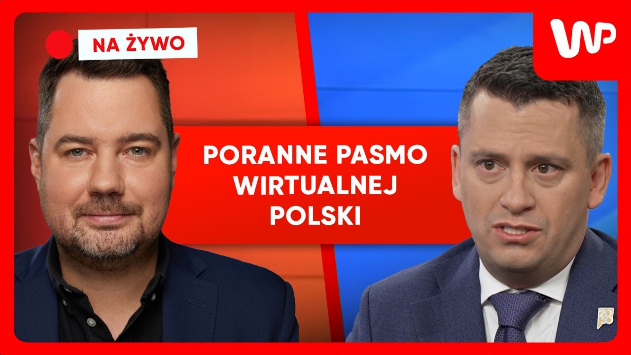 [NA ŻYWO] Poranne pasmo WP. Gośćmi: Paweł Śliz i dr Bartosz Rydliński