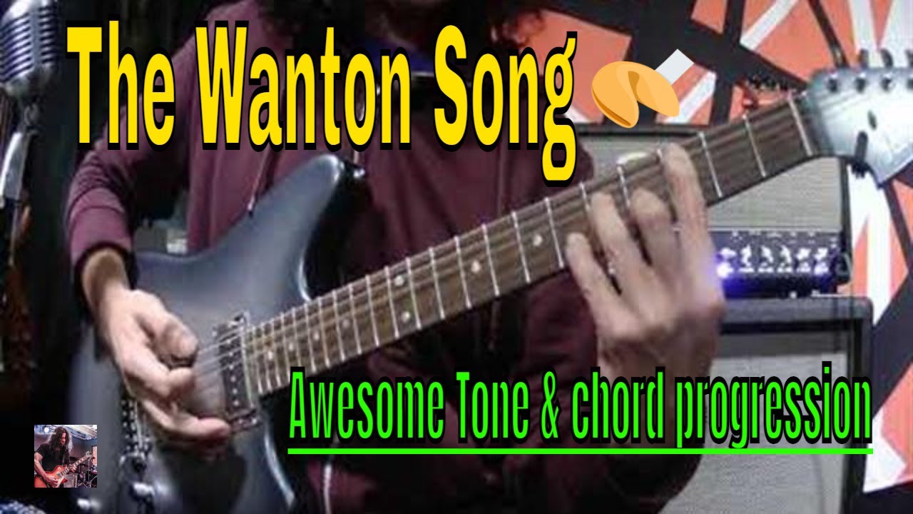 The Wanton Song - Guitar lesson - Mike Ruggirello