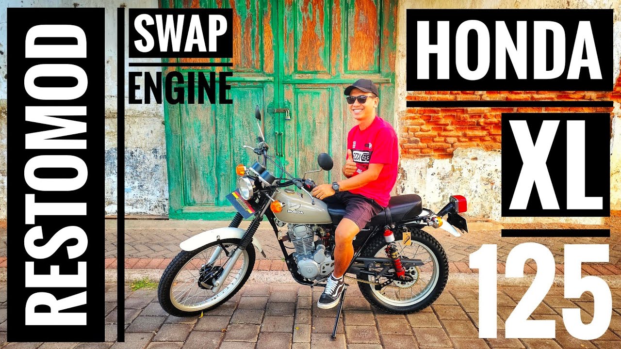 #RESTOMOD | HONDA XL 125 ENDURO SWAP ENGINE
