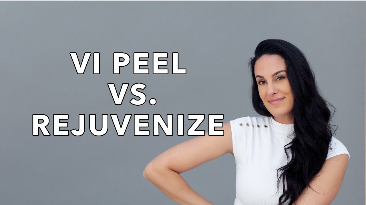 Лучший химический пилинг? VI Peel против Rejuvenize Peel — результаты до и после!