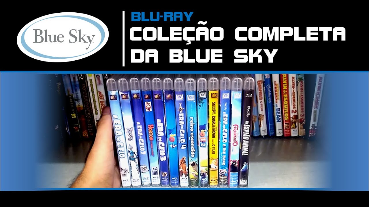 📀 COLEÇÃO COMPLETA DA BLUE SKY EM BLU-RAY ☁️