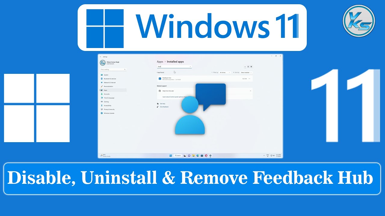 ✅ How To Disable And Remove Feedback Hub On Windows 11