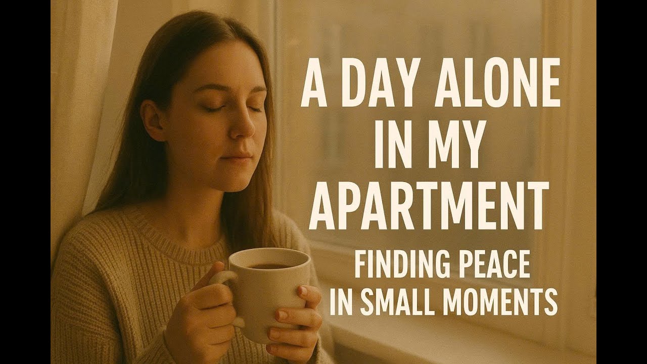 A Day Alone in My Apartment – Finding Peace in Small Moments