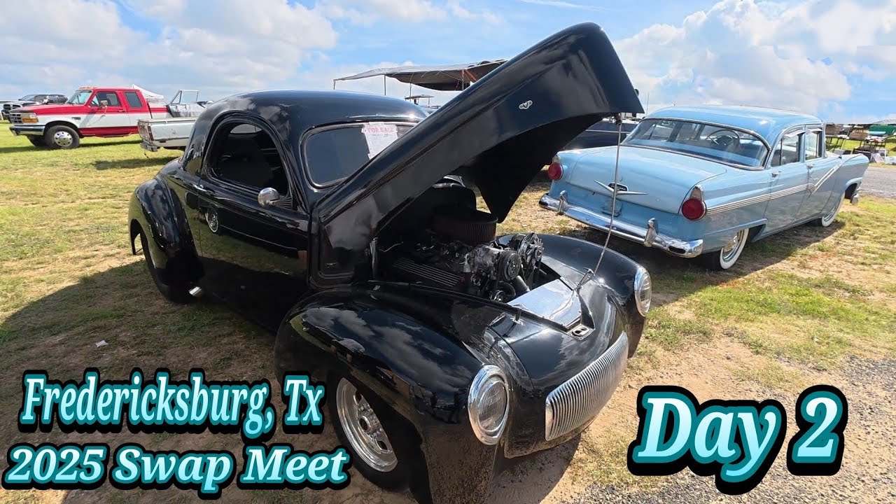 We visit the Fredericksburg, Tx 2025 Swap Meet - Day 2