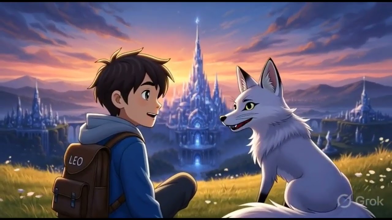 A Boy and His Magical Fox Discover a Secret World | 3D Animate