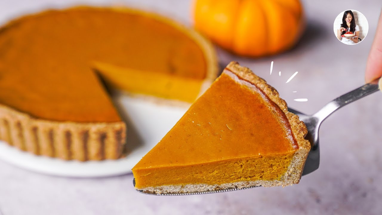 🥧 Pumpkin Pie ( Pay de Calabaza ) fácil  y Saludable!!  Todos en casa lo amaran 😋 | Auxy