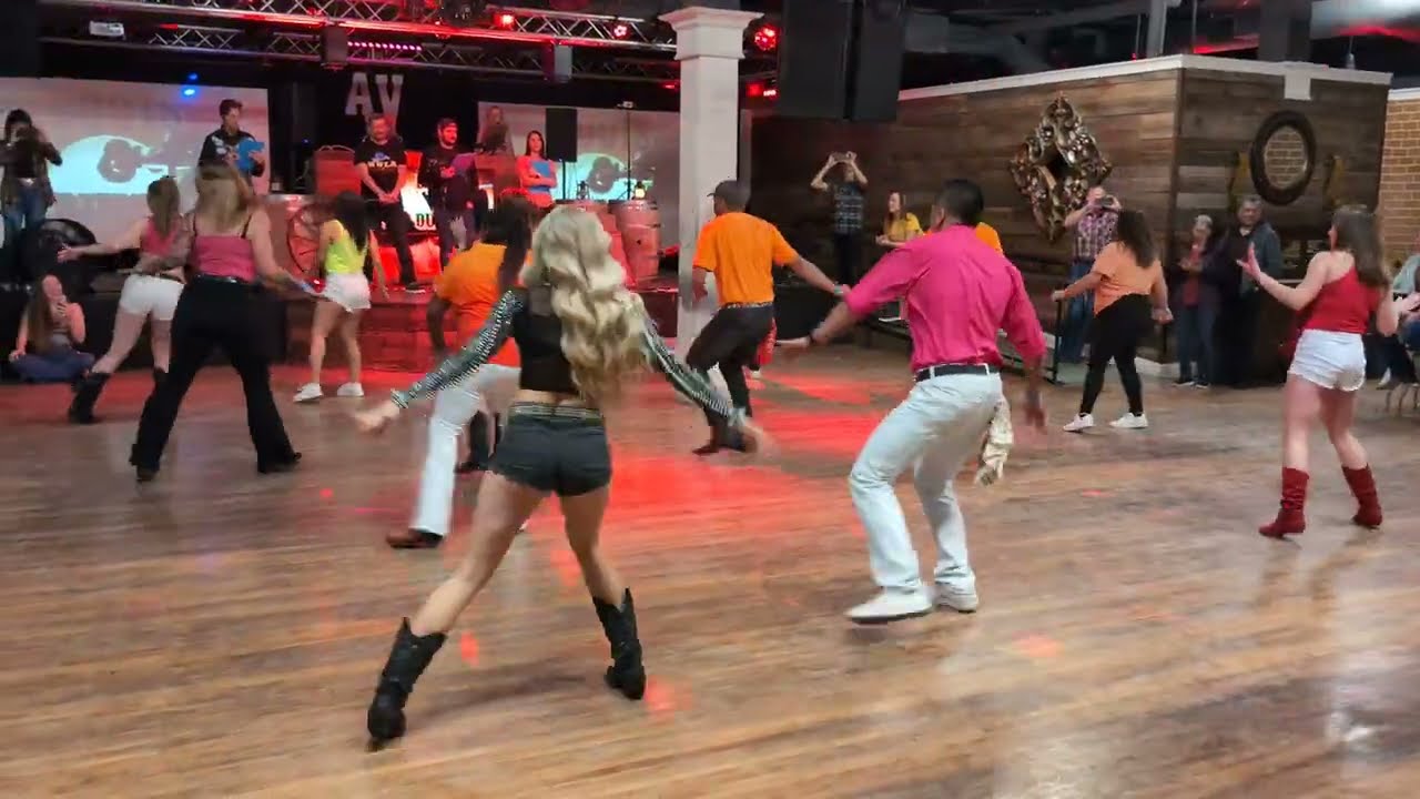 Stetson line dance - Aurea Vista - 2024 Stagecoach Dance Contest - Group B