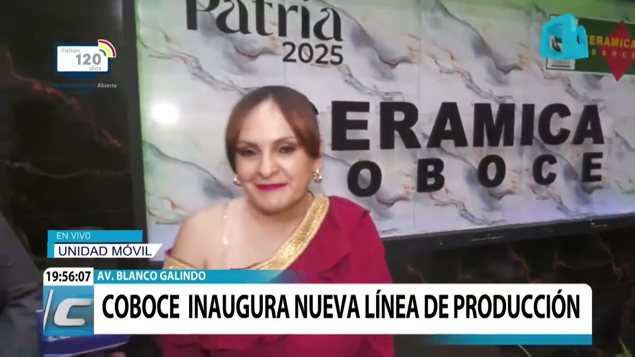 COBOCE INAGURA NUEVA LÍNEA DE PRODUCCIOŃ.