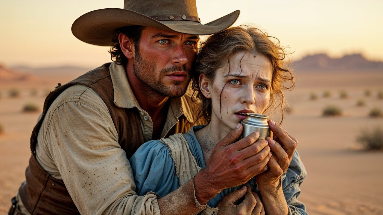 She Was Left to Starve in the Desert, A Cowboy Found Her, And Gave His Last Drop of Water