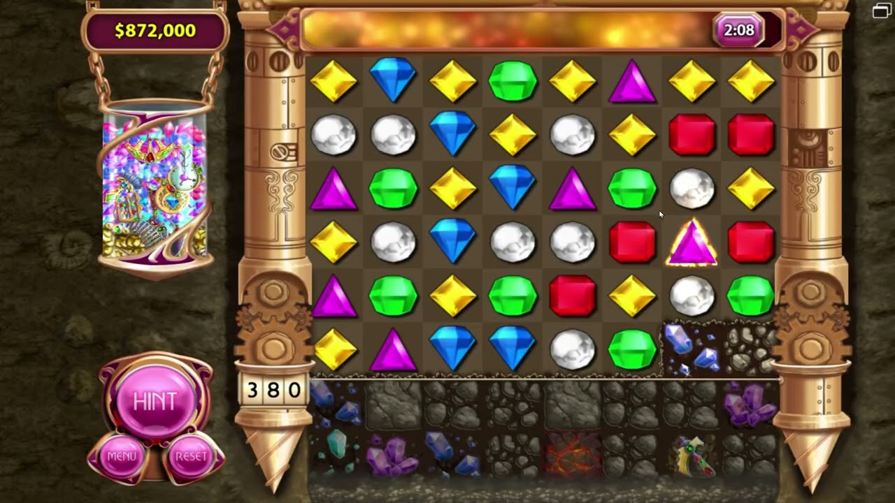 bejeweled diamond mine 1,796,000