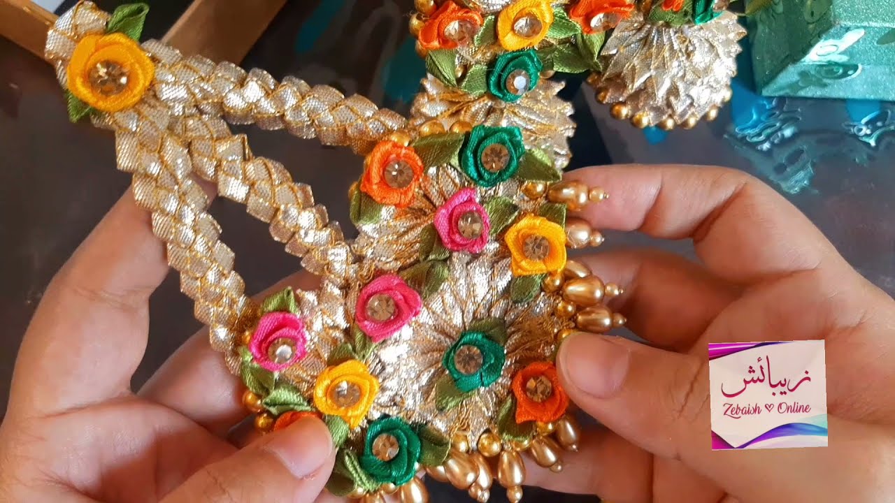 Amazing Gotta Jewellery by Zebaish Ornaments / Jewelry for Mehndi Mayoun