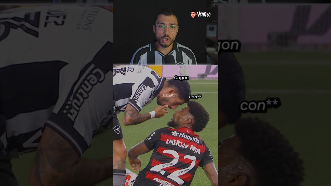 Leitura labial de Botafogo x Flamengo pelo Brasileir&atilde;o.