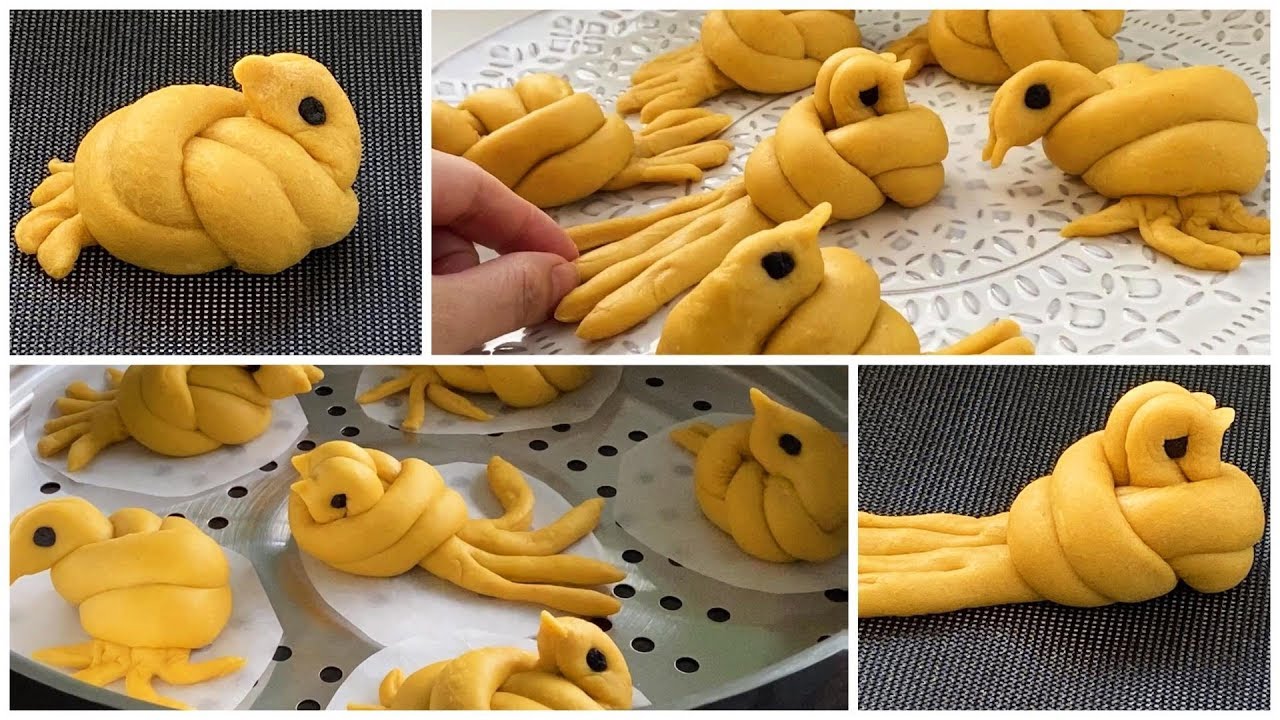 Cara membuat roti manis lembut dan cara membentuk roti karakter