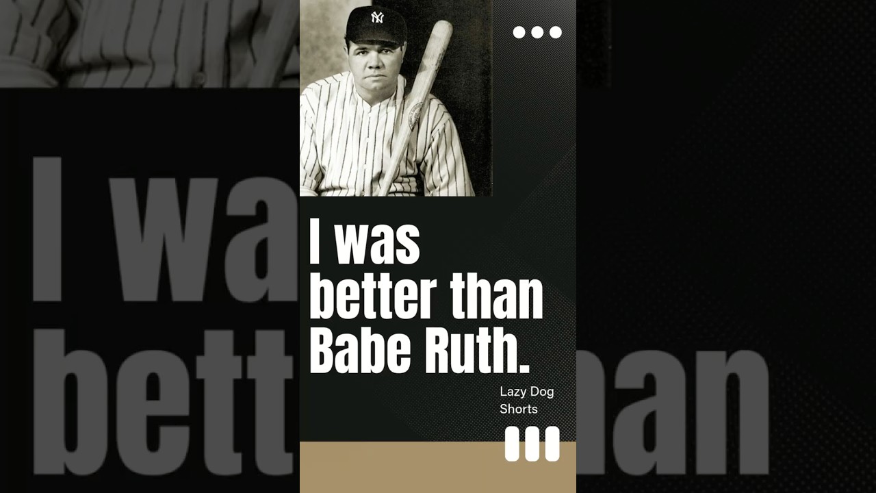 Babe Ruth's Era Was Absurdly Ridiculous
