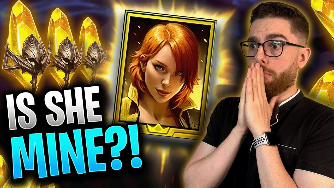 APRIL O'NEIL HUNT! Pulling ALL My Sacred Shards On F2P And Main | Raid Shadow Legends