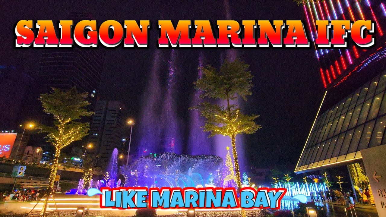 Saigon Marina IFC Nhạc Nước C&oacute; Đẳng Cấp Marina Bay Sands & Disney Fountain? 🔥