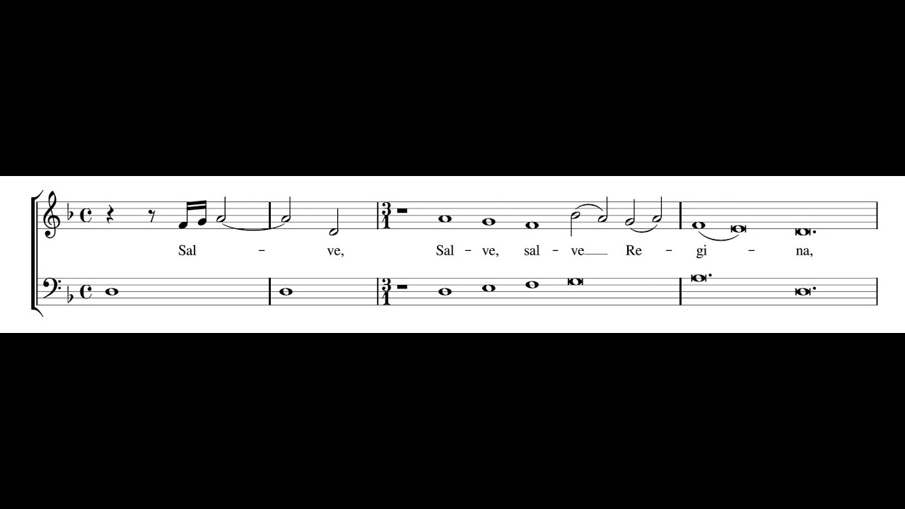 BARBARA STROZZI: Salve Regina PDF SCORE