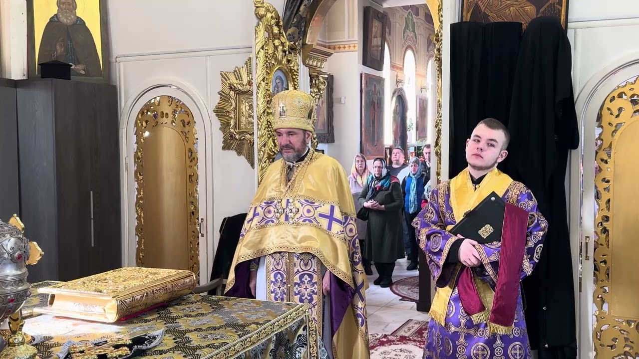 Неділя Торжество Православʼя Літургія.