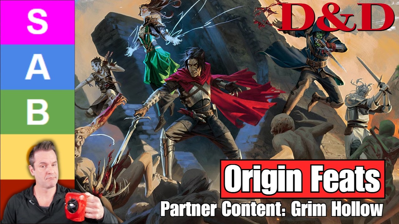 D&D 5.5: New Origin Feats - Grim Hollow - Partner Content