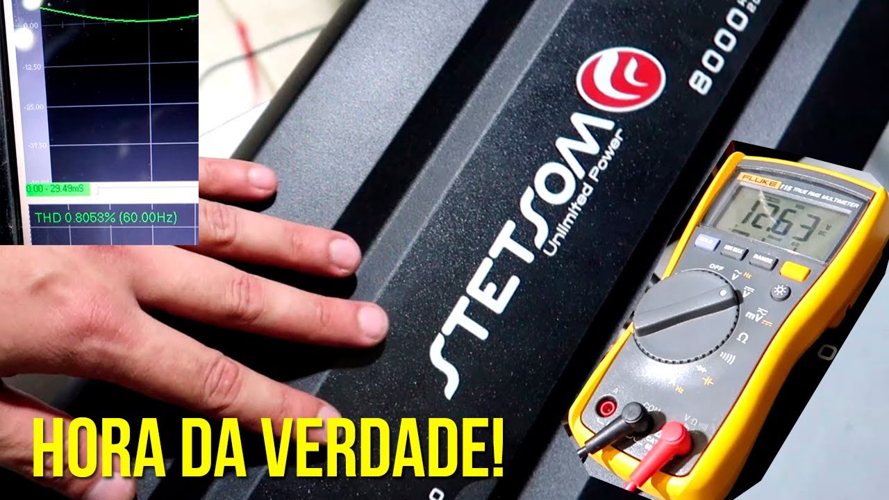 RAÍZ OU NUTELLA? Teste Stetsom VULCAN 8000 by InfinitySom em 60hz