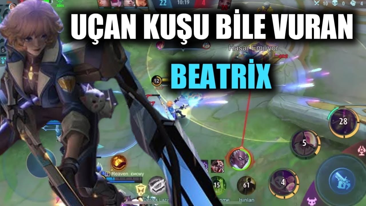 HAVADA U&Ccedil;AN KUŞU BİLE VURAN BEATRİX / ORMAN KARRİE / MLBB