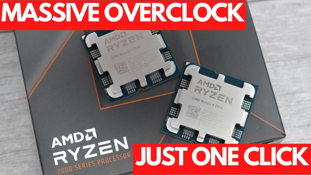 How to overclock AMD's awesome Ryzen 7000 CPUs in just one click!