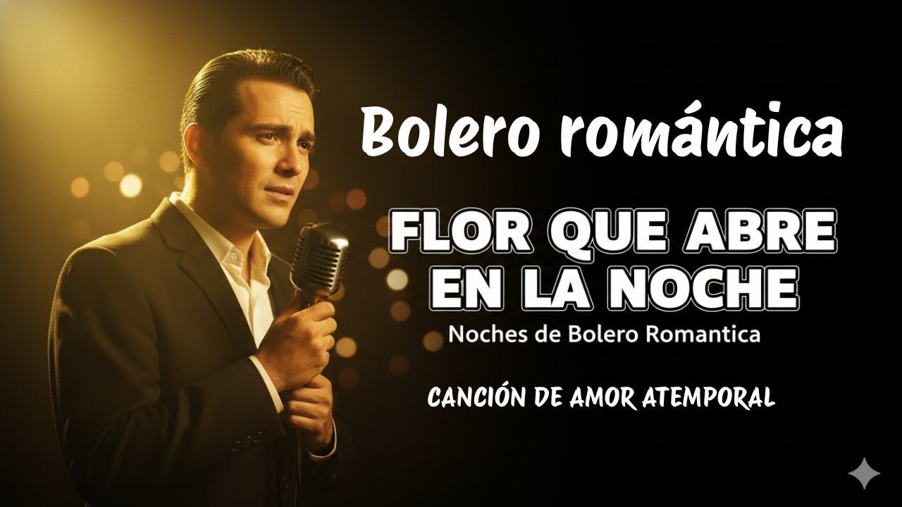 Flor que abre en la noche, Bolero romántico original, Noches de Bolero Romantica