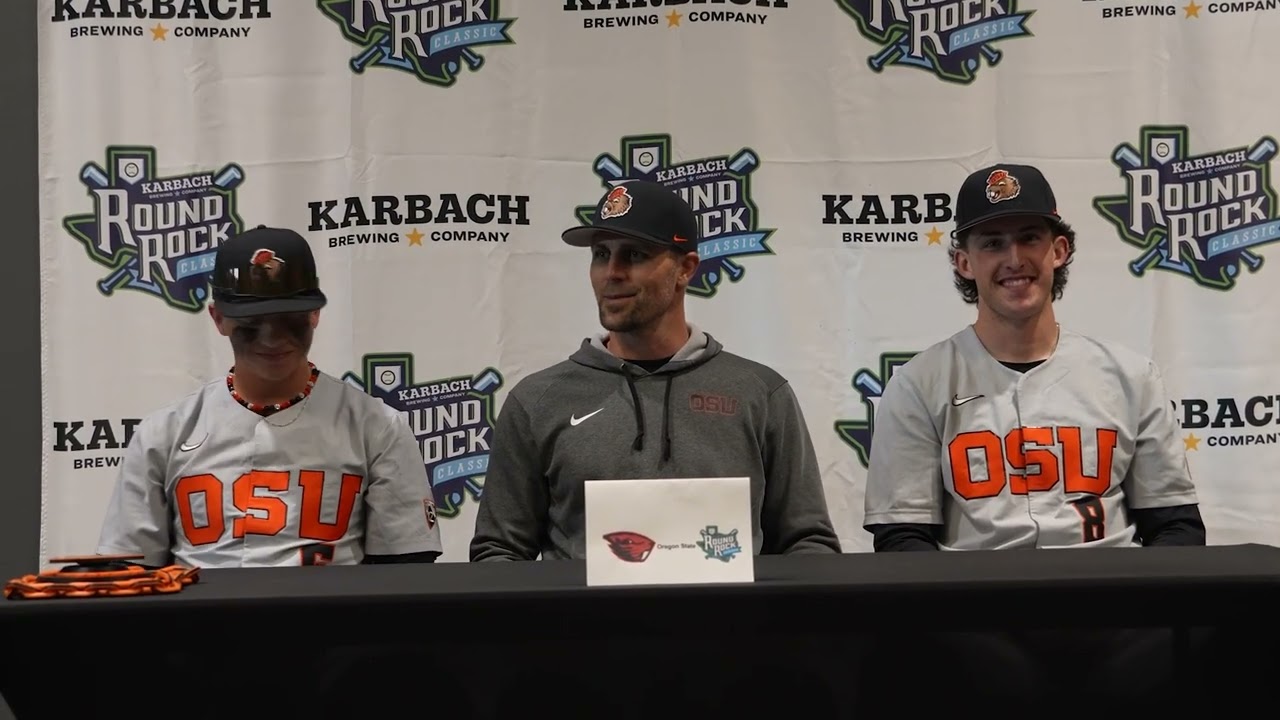 Oregon State Baseball Press Conference: 2/20/26 vs. Baylor