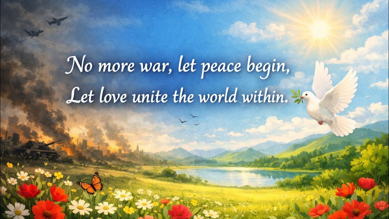 live🔴🇵🇰“No more war, let peace begin,Let love unite the world within.”