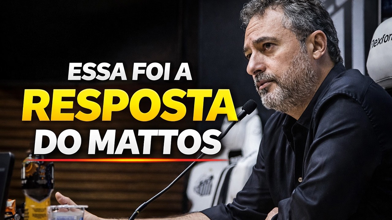 FALEI COM O MATTOS E ESSA FOI A RESPOSTA!