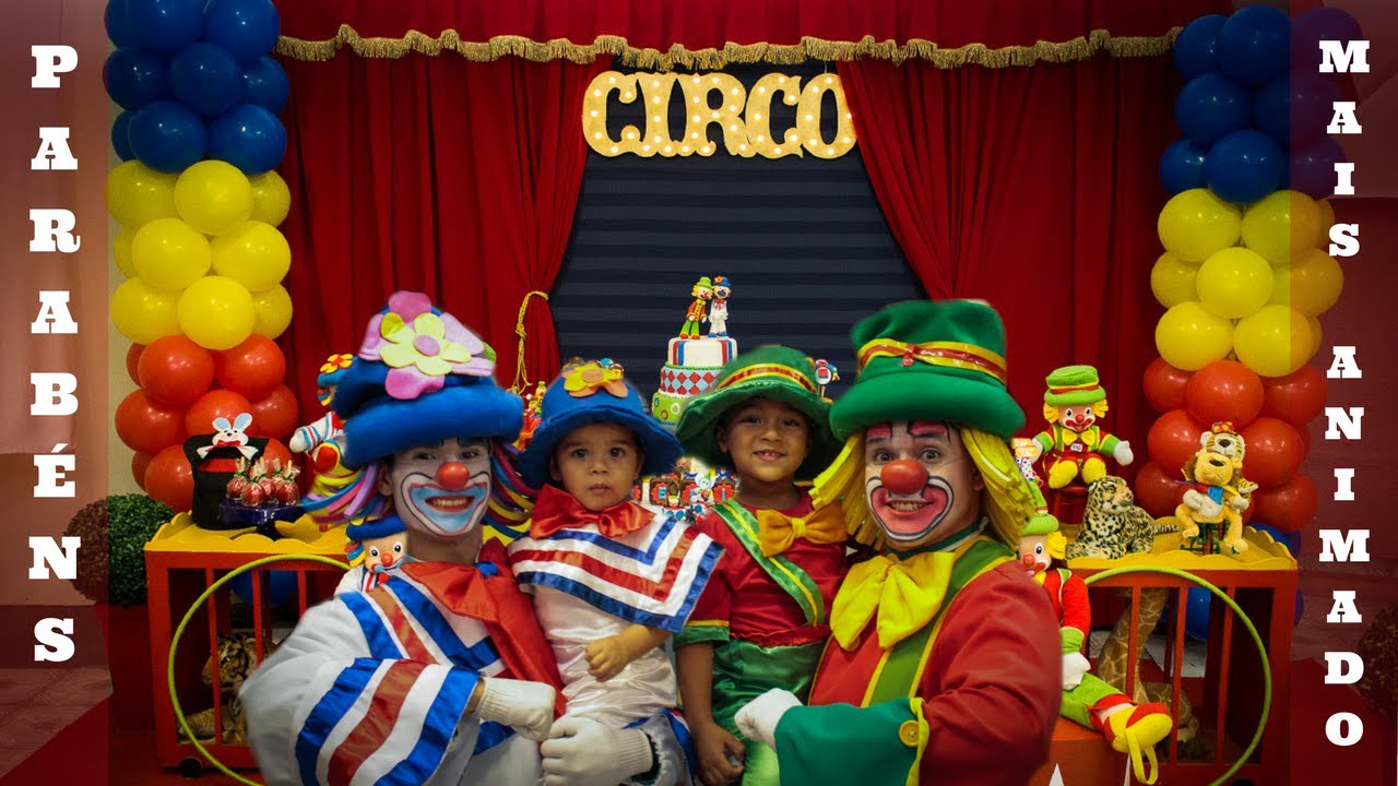 Festa de Aniversário do Felipe - Circo Patati Patatá
