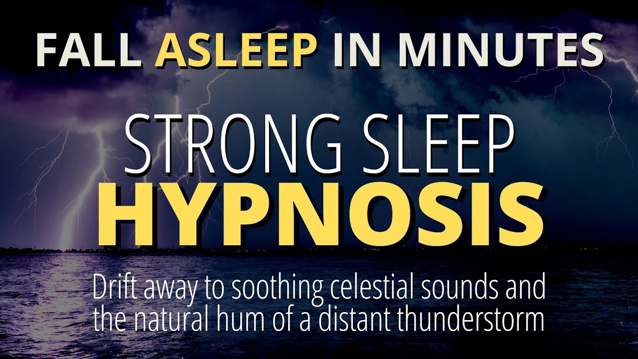 Sleep Hypnosis For Deep Sleep | Fall Asleep Fast (STRONG!) Black Screen