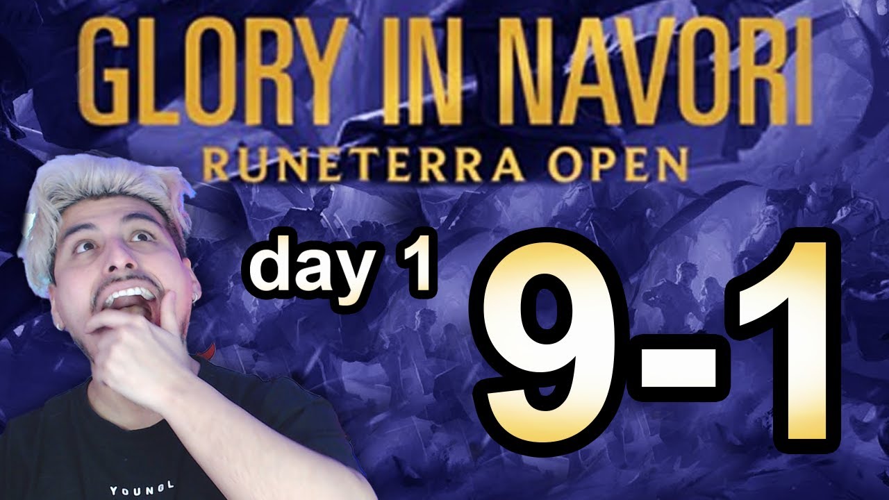 I Qualified for Top 64!! | 1st Runeterra Open LoR Gameplay | Legends of Runeterra | Glory In Navori
