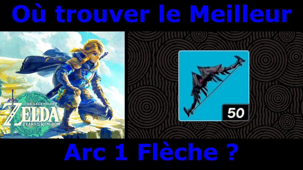 Zelda Tears of the Kingdom - O&ugrave; trouver le Meilleur Arc &agrave; 1 Fl&egrave;che ?